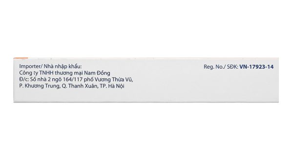 Nolpaza 40mg điều trị loét đường tiêu hoá, trào ngược dạ dày (1 vỉ x 14 viên)