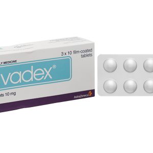 Nolvadex 10mg chỉ định điều trị ung thư biểu mô tuyến vú (3 vỉ x 10 viên)