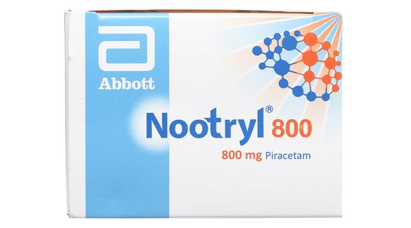 Nootryl 800 trị chóng mặt, giật rung cơ (10 vỉ x 10 viên)