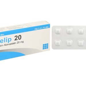 Normelip 20mg điều trị tăng cholesterol huyết (2 vỉ x 10 viên)