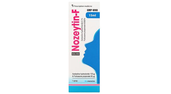 Thuốc xịt mũi Nozeytin-F điều trị viêm mũi dị ứng chai 15ml