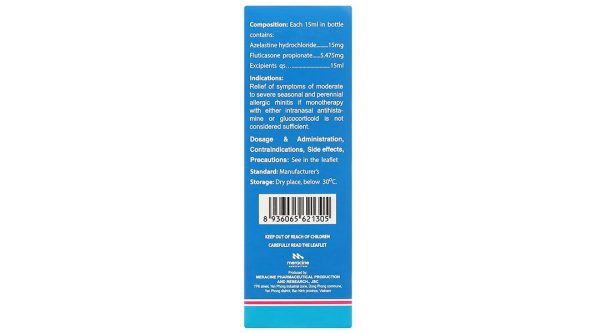 Thuốc xịt mũi Nozeytin-F điều trị viêm mũi dị ứng chai 15ml