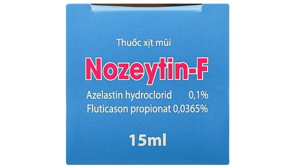 Thuốc xịt mũi Nozeytin-F điều trị viêm mũi dị ứng chai 15ml
