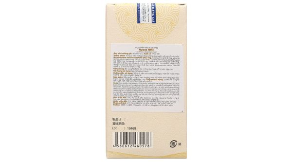 Nucos NMN hỗ trợ chống lão hóa, làm đẹp da hộp 60 viên