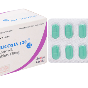 Nucoxia 120 giảm đau, kháng viêm xương khớp (10 vỉ x 10 viên)