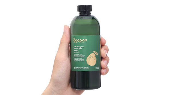 Nước dưỡng tóc tinh dầu bưởi Cocoon giảm gãy rụng, làm mềm tóc chai 310ml