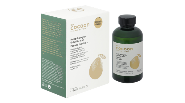 Nước dưỡng tóc tinh dầu bưởi Cocoon giảm gãy rụng, làm mềm tóc chai 140ml