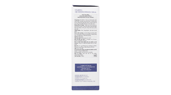 Nước hoa hồng Klairs Supple Preparation Facial cấp ẩm cho da chai 180ml