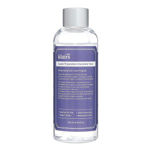 Nước hoa hồng Klairs Supple Preparation Unscented Toner không mùi cấp ẩm cho da chai 180ml