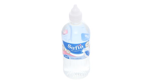 Nước muối Safin sát khuẩn, súc miệng chai 500ml