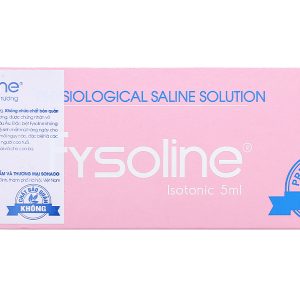 Nước muối sinh lý Fysoline đẳng trương làm sạch mắt, mũi (40 ống x 5ml)