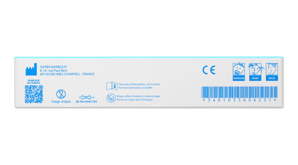 Nước muối sinh lý Fysoline Hypertonic solution giảm ngạt mũi, khô mũi (20 ống x 5ml)