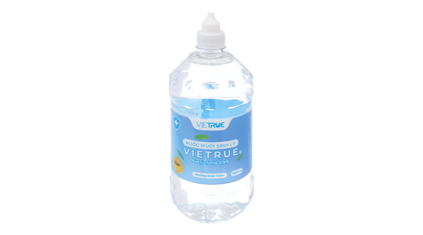Nước muối Vietrue sát khuẩn, súc miệng chai 1000ml