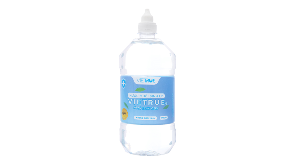 Nước muối Vietrue sát khuẩn, súc miệng chai 1000ml