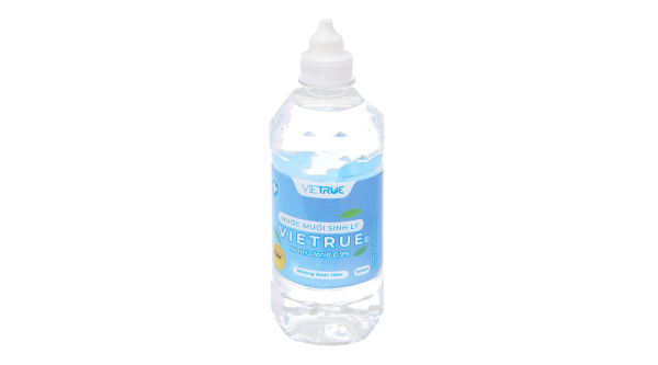 Nước muối Vietrue sát khuẩn, súc miệng chai 500ml