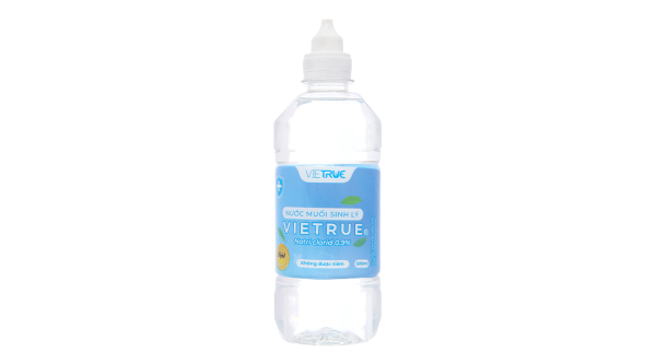 Nước muối Vietrue sát khuẩn, súc miệng chai 500ml