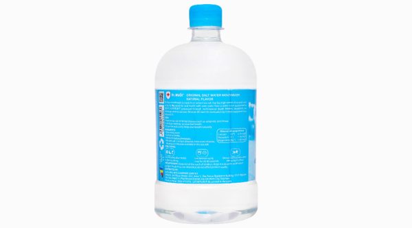 Nước súc miệng Dr. Muối ngừa vi khuẩn, giảm mùi hôi miệng chai 1000ml