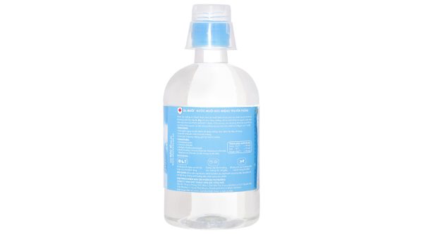 Nước súc miệng Dr. Muối ngừa vi khuẩn, giảm mùi hôi miệng chai 500ml