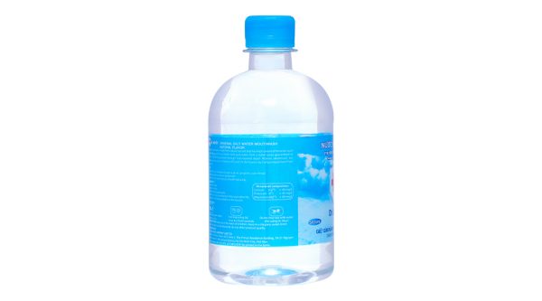 Nước súc miệng Dr. Muối ngừa vi khuẩn, giảm mùi hôi miệng chai 500ml