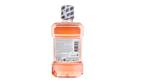 Nước súc miệng Listerine Kids Mouthwash ngừa sâu răng, sạch mảng bám chai 250ml