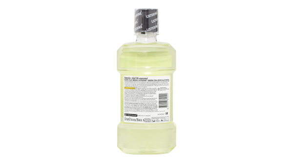 Nước súc miệng Listerine Trà Xanh ngăn ngừa sâu răng chai 750ml