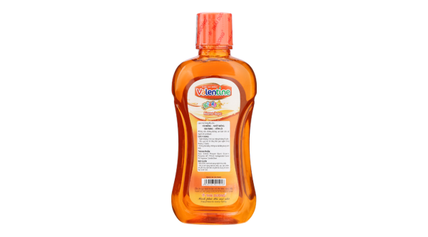 Nước súc miệng Valentine Kiddy ngừa hôi miệng, giảm nhiệt miệng chai 250ml