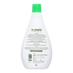 Nước tắm gội thảo dược Dr.Papie ngăn ngừa rôm sảy, mụn nhọt, nổi mề đay cho bé chai 500ml