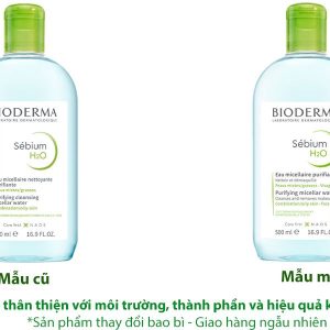 Nước tẩy trang Bioderma Sébium H2O làm sạch sâu cho da dầu và da hỗn hợp chai 500ml