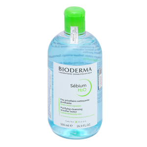Nước tẩy trang Bioderma Sébium H2O làm sạch sâu cho da dầu và da hỗn hợp chai 500ml