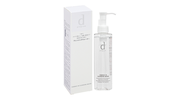 Nước tẩy trang D Program Essence In Cleansing Water sạch sâu và duy trì độ ẩm chai 180ml