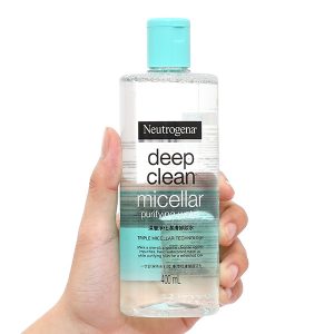 Nước tẩy trang Neutrogena Deep Clean Micellar Purifying Water Sạch Sâu chai 400ml