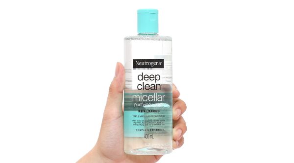 Nước tẩy trang Neutrogena Deep Clean Micellar Purifying Water Sạch Sâu chai 400ml