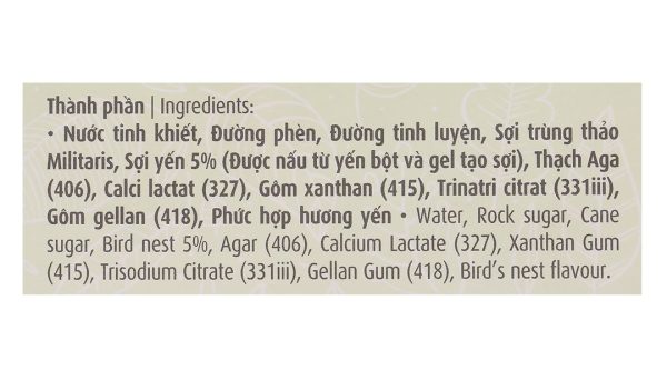 Nước yến sào và đông trùng hạ thảo Green Bird chai 185ml