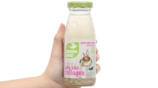 Nước yến sào collagen Green Bird chai 185ml