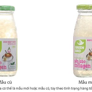 Nước yến sào collagen Green Bird chai 185ml