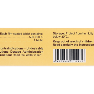Nystatab 500.000IU dự phòng và điều trị nấm Candida ở đường tiêu hoá (2 vỉ x 10 viên)