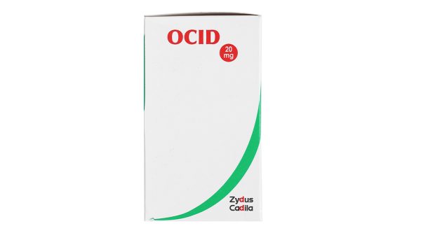 Ocid 20mg trị loét tá tràng, loét dạ dày, viêm thực quản trào ngược (10 vỉ x 10 viên)
