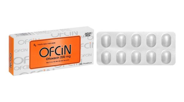 Ofcin DHG 200mg điều trị các trường hợp nhiễm khuẩn (2 vỉ x 10 viên)
