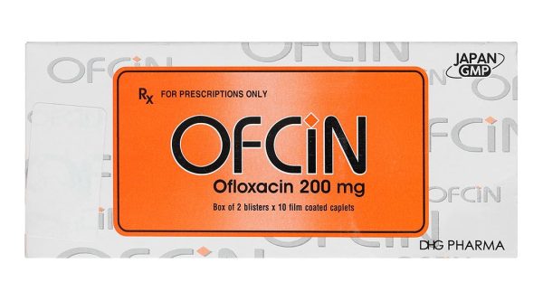 Ofcin DHG 200mg điều trị các trường hợp nhiễm khuẩn (2 vỉ x 10 viên)