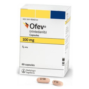 Ofev 100mg điều trị ung thư phổi không tế bào nhỏ (6 vỉ x 10 viên)