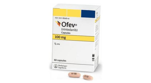Ofev 100mg điều trị ung thư phổi không tế bào nhỏ (6 vỉ x 10 viên)