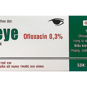 Thuốc mỡ tra mắt Ofleye 0,3% điều trị các bệnh nhiễm trùng mắt tuýp 5g
