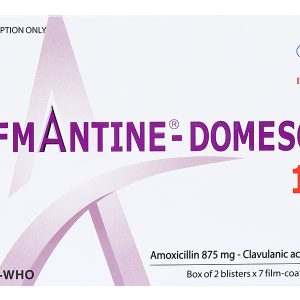 Ofmantine - Domesco 1g trị nhiễm khuẩn (2 vỉ x 7 viên)