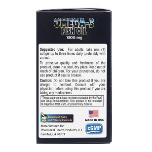 Dầu cá Pharmekal Omega-3 Fish Oil tốt cho tim mạch hộp 100 viên