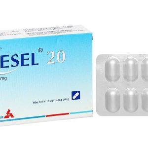 Omesel 20 trị và phòng ngừa tái phát loét dạ dày - ruột (3 vỉ x 10 viên)