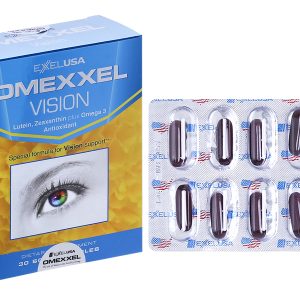 Omexxel Vision bổ mắt, cải thiện thị lực hộp 30 viên