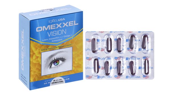 Omexxel Vision bổ mắt, cải thiện thị lực hộp 30 viên