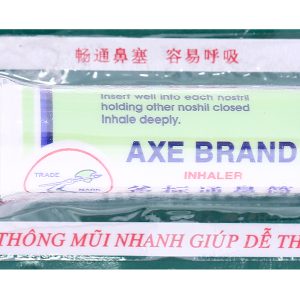 Ống hít Axe Brand Inhaler giảm nghẹt mũi, thông mũi vỉ 6 ống