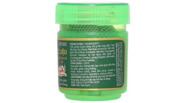 Ống hít dược liệu OPC giúp thông mũi, giải cảm ống 10g