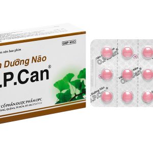Viên Dưỡng Não O.P.Can tuần hoàn máu não, cải thiện trí nhớ (2 vỉ x 15 viên)